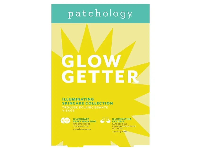 patchology Glow Getter Illuminating Skincare Collection 3-Piece Set