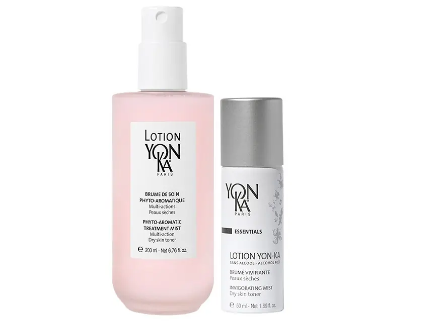 Yon-Ka Paris Lotion Dry Skin Toner Mist Full & Travel Size Duo