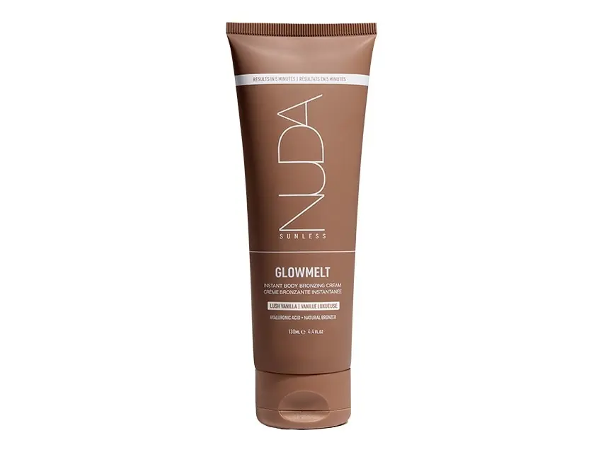 NUDA Sunless GlowMelt Instant Body Bronzing Cream 4.4 fl oz