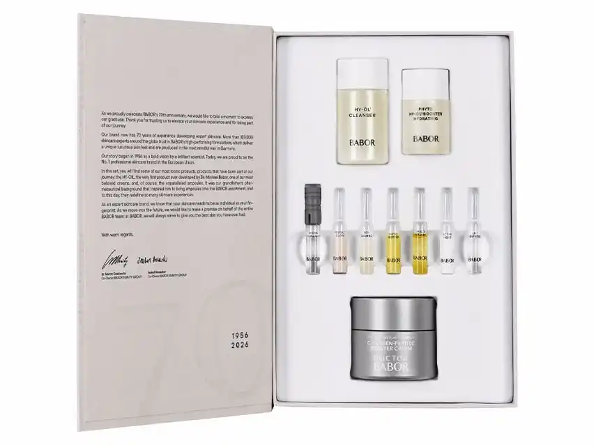 BABOR 70 Year Anniversary Set - Limited Edition 10-Piece Set