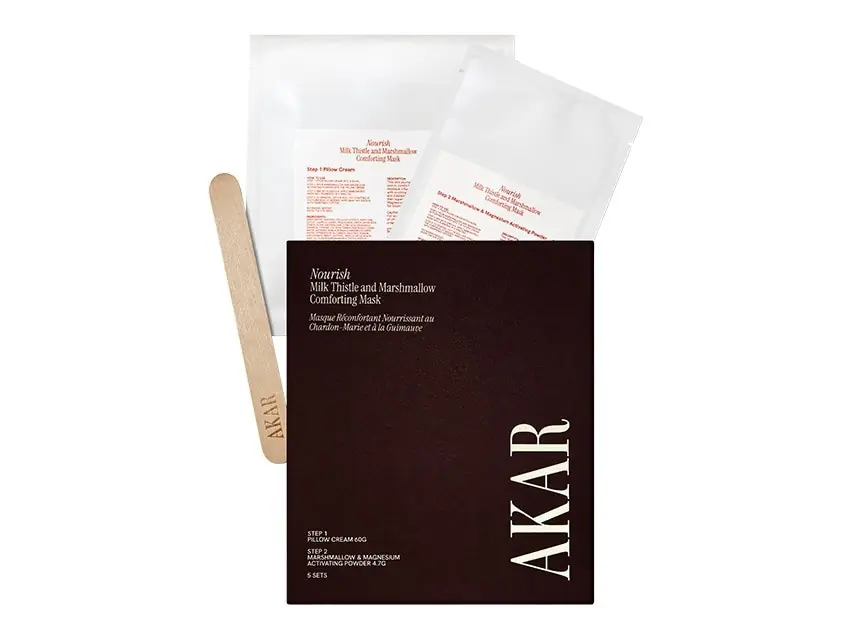 AKAR Nourish Milk Thistle & Marshmallow Comforting Mask 5 Masks