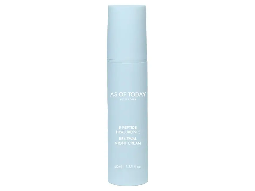 AS OF TODAY R-Peptide Hyaluronic Acid Renewing Night Cream 1.35 fl oz