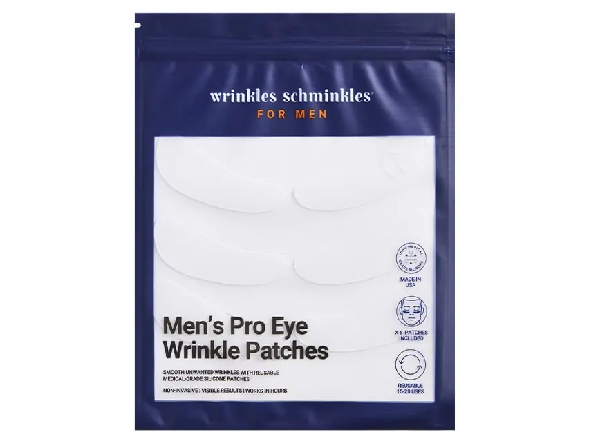 Wrinkles Schminkles Men's Pro Eye Wrinkle Patches 3 Pairs