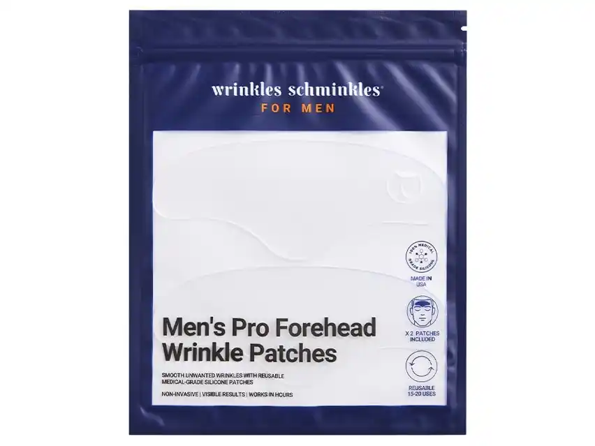 Wrinkles Schminkles Men's Pro Forehead Wrinkle Patches 2 Pack