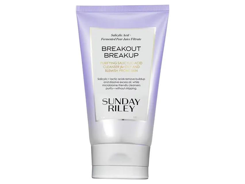 Sunday Riley Breakout Breakup Purifying Salicylic Acid Cleanser 4.7 fl oz