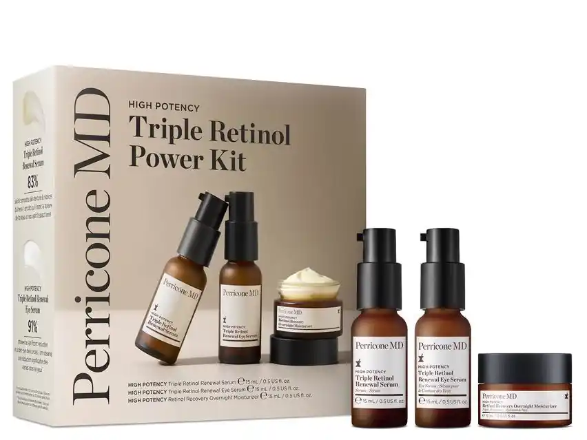 Perricone MD Triple Retinol Power Kit 3-Piece Set