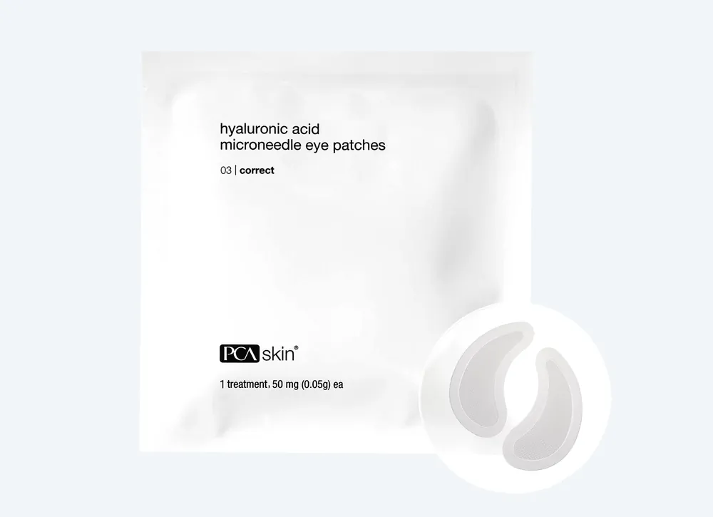 PCA Skin Hyaluronic Acid Microneedle Eye Patches