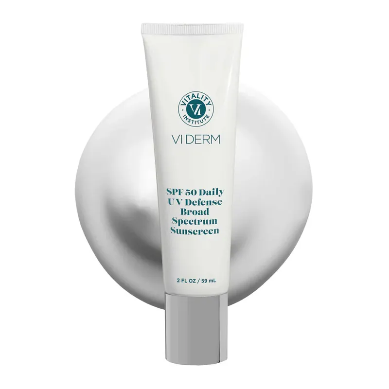 VI Derm SPF 50 Daily UV Defense Broad Spectrum Sunscreen - Vitality Institute