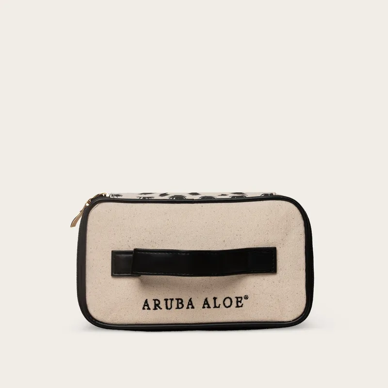 Cosmetic Bag with Handle - Aruba Aloe