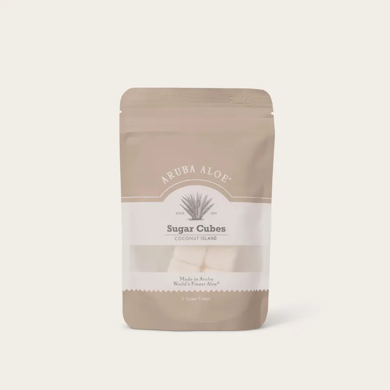 Coconut Island Sugar Cubes - Aruba Aloe
