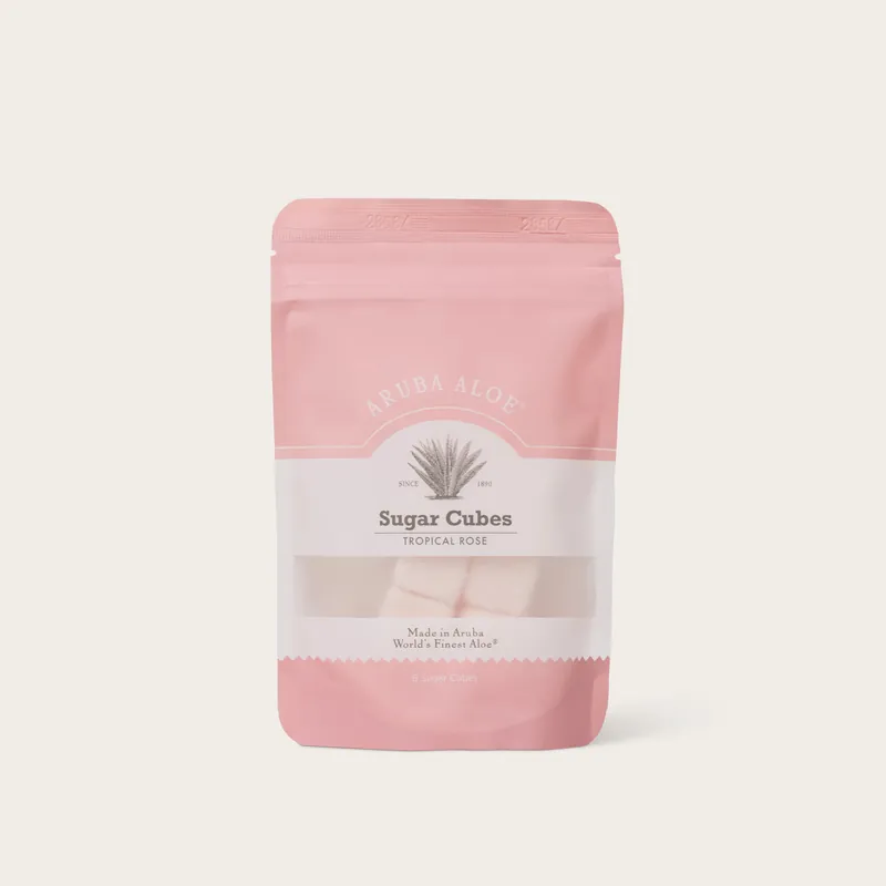 Tropical Rose Sugar Cubes - Aruba Aloe