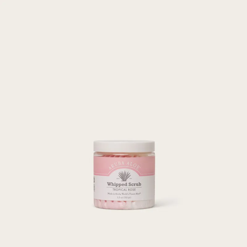 Tropical Rose Whipped Sugar Scrub - Aruba Aloe