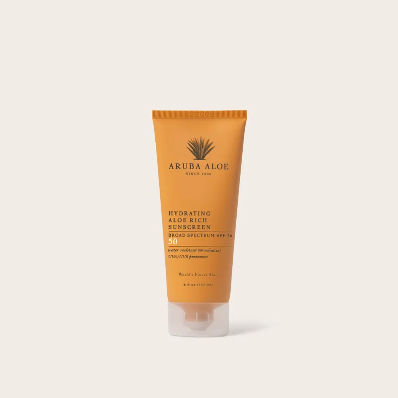 Hydrating Aloe Rich Sunscreen SPF 50 - Aruba Aloe