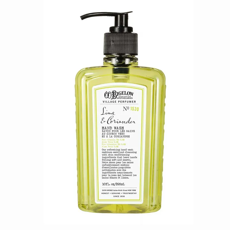 C.O. Bigelow Lime & Coriander Hand Wash – Hydrating & Refreshing Cleanser - Cedra Pharmacy