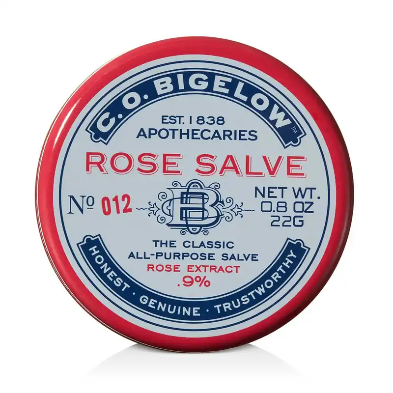 C.O. Bigelow Rose Salve Tin – Multi-Purpose Soothing Balm
