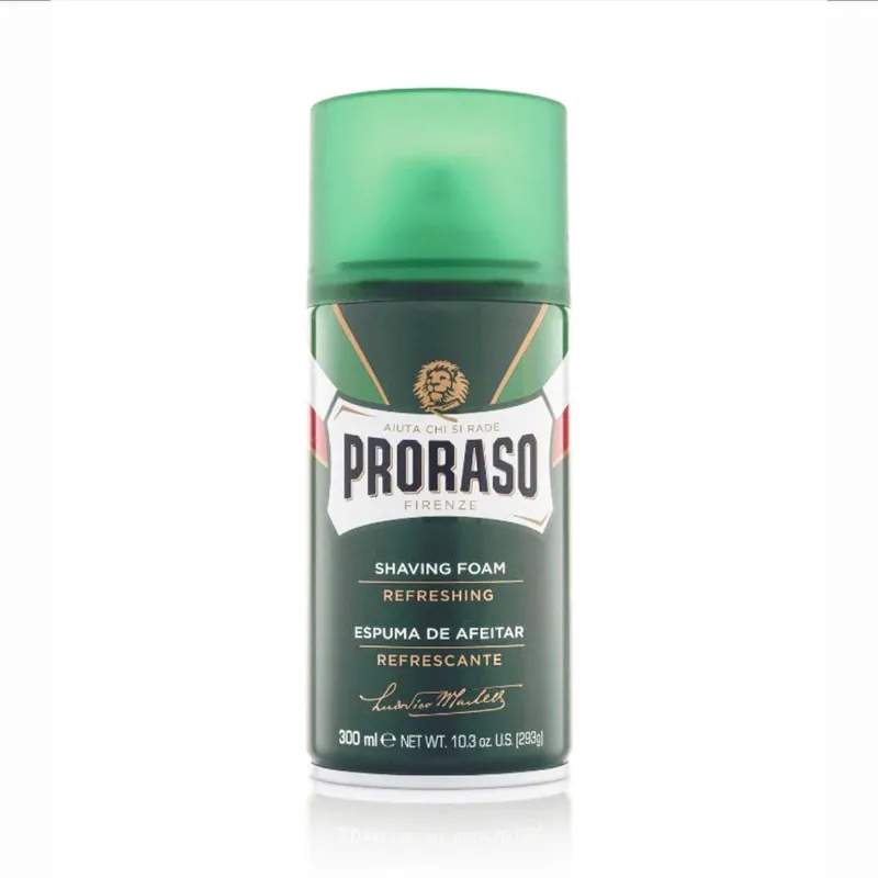 PRORASO Refreshing & Toning Shaving Foam – Rich Lather & Smooth Glide - Cedra Pharmacy