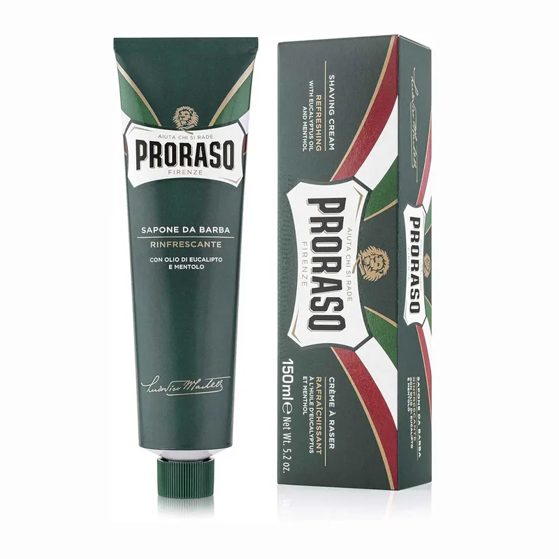 PRORASO Refreshing & Toning Shave Cream Tube – Classic Italian Formula - Cedra Pharmacy