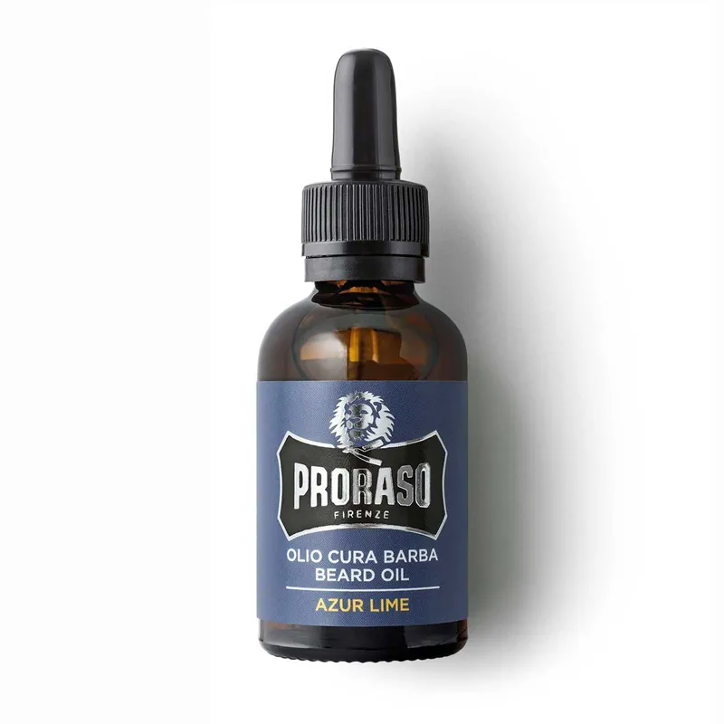 PRORASO Azur Lime Beard Oil – Nourishing & Conditioning Formula - Cedra Pharmacy