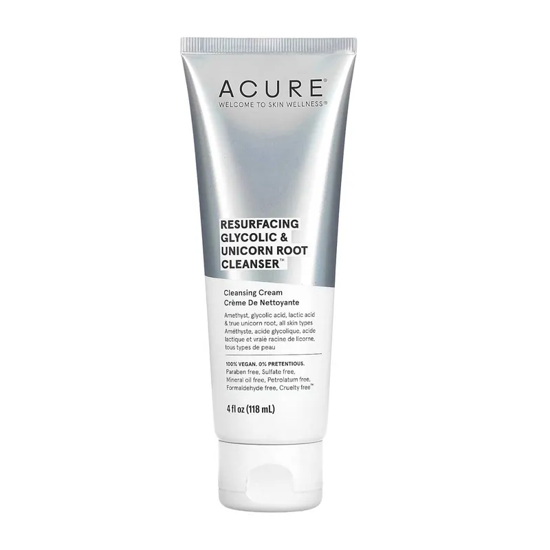 ACURE Resurfacing Glycolic + Unicorn Root Cleanser - Cedra Pharmacy