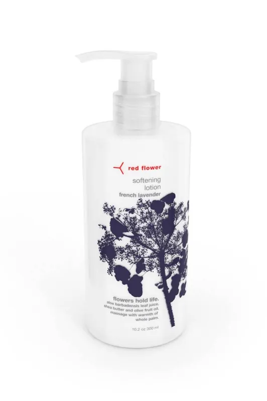 french lavender softening lotion - red flower
