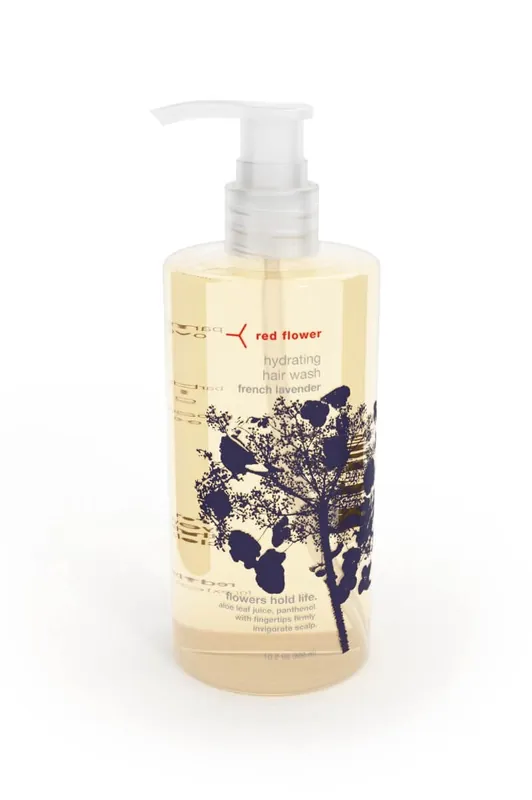 french lavender hydrating hair wash - red flower