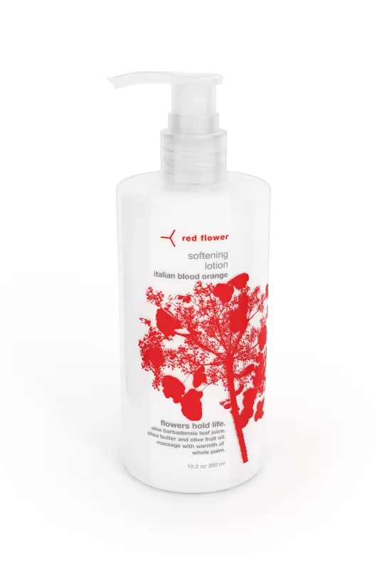 italian blood orange softening lotion - red flower