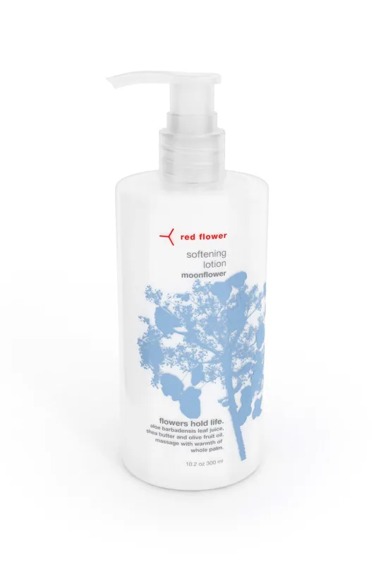 moonflower softening lotion - red flower