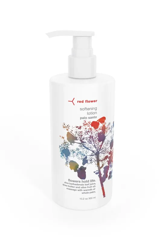 palo santo softening lotion - red flower