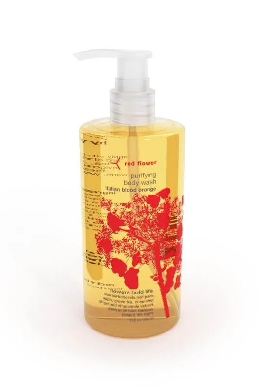 italian blood orange purifying body wash - red flower