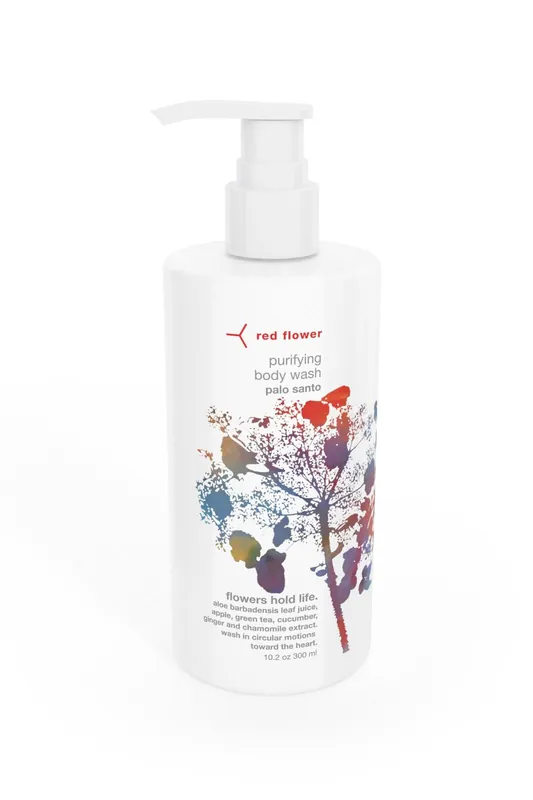 palo santo purifying body wash - red flower