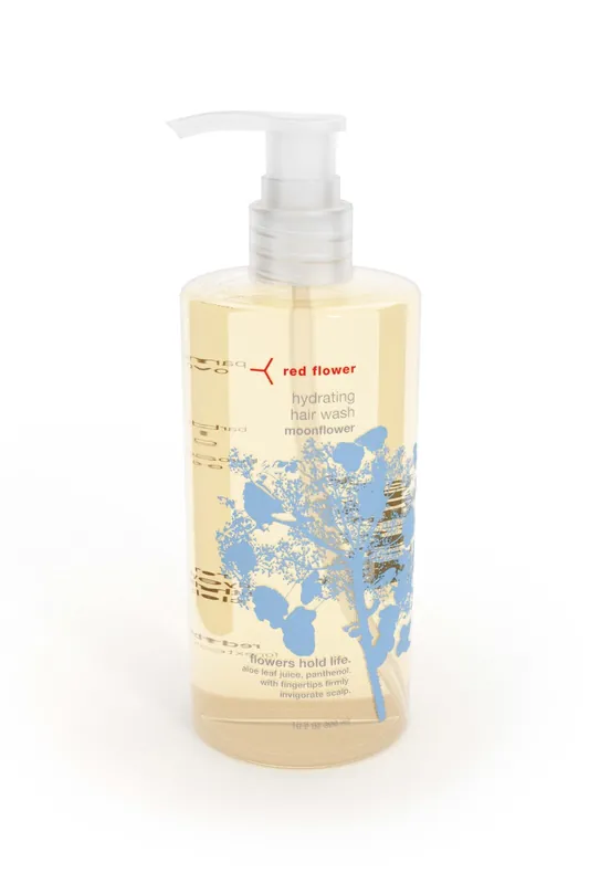 moonflower hydrating hair wash - red flower