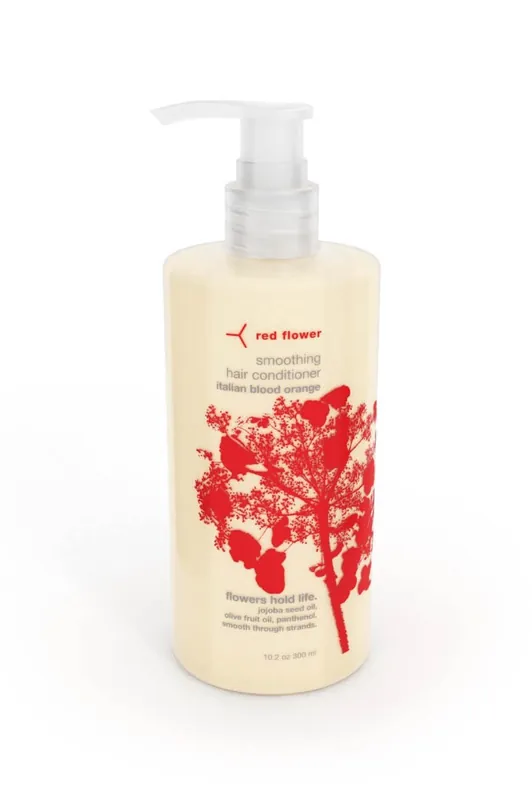 italian blood orange smoothing hair conditioner - red flower