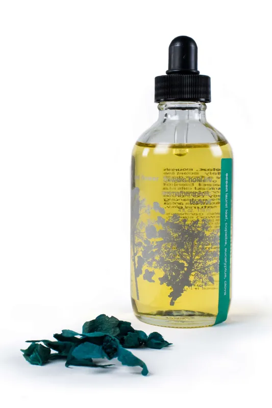 ocean aromatherapeutic body oil - red flower