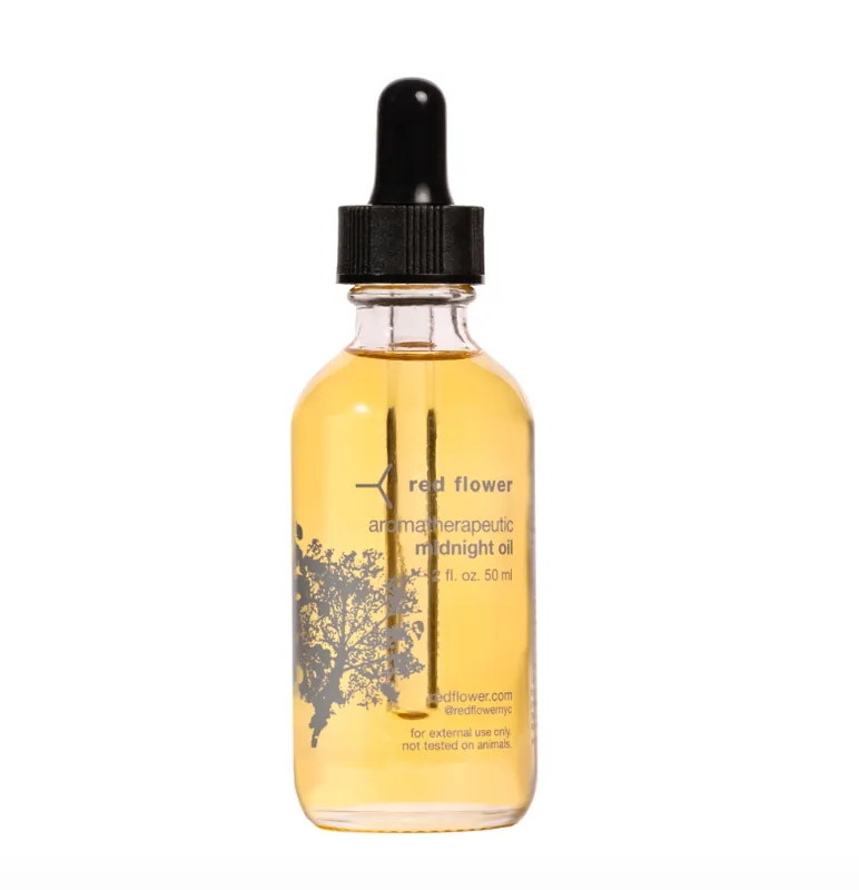 aromatherapeutic midnight oil (attar of orange) - red flower