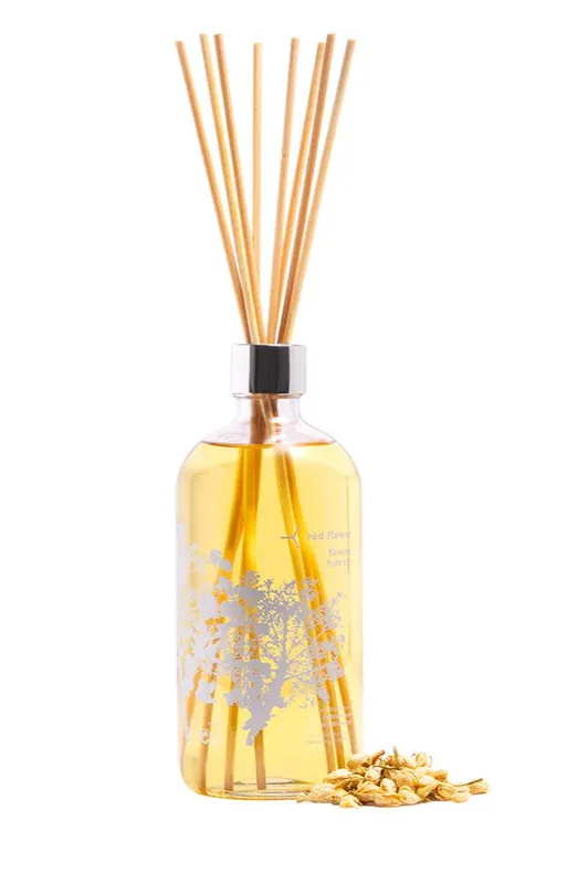 jasmine grandiflorum intensely scented organic room diffuser - red flower