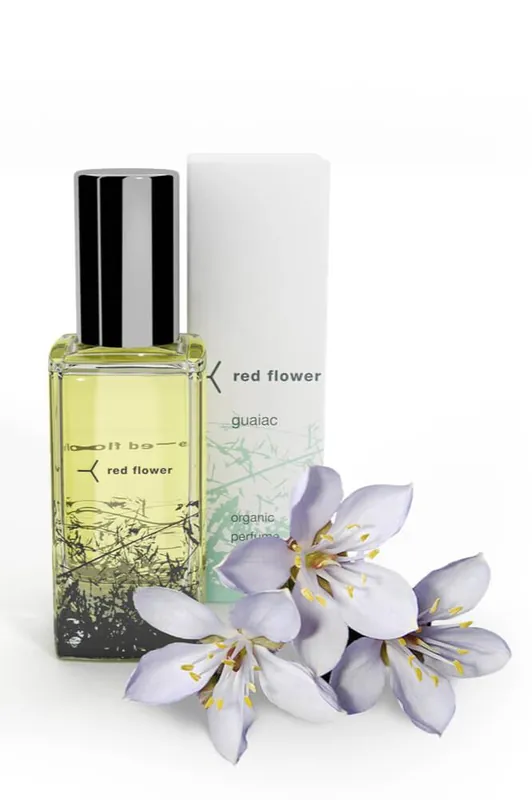 guaiac organic perfume - red flower