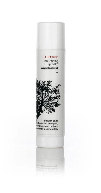 wanderlust lip balm set of 3 - red flower