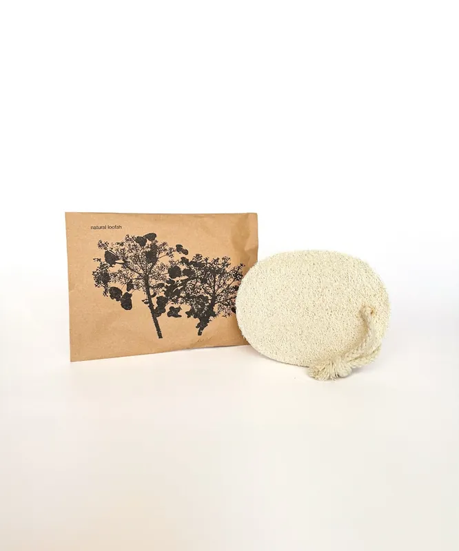 plant loofah set of 3 - red flower