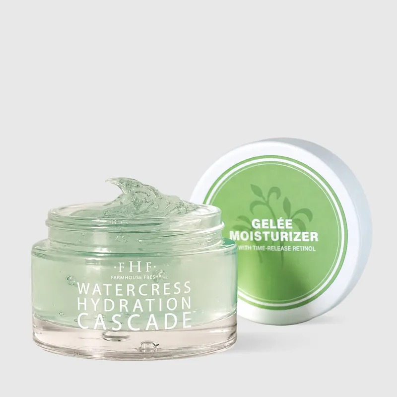 FarmHouse Fresh Watercress Hydration Cascade Retinol Gelee