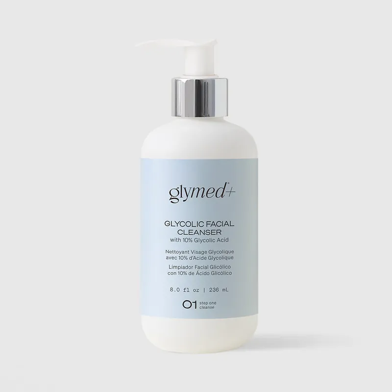 GlyMed Plus Glycolic Facial Cleanser with 10% Glycolic Acid