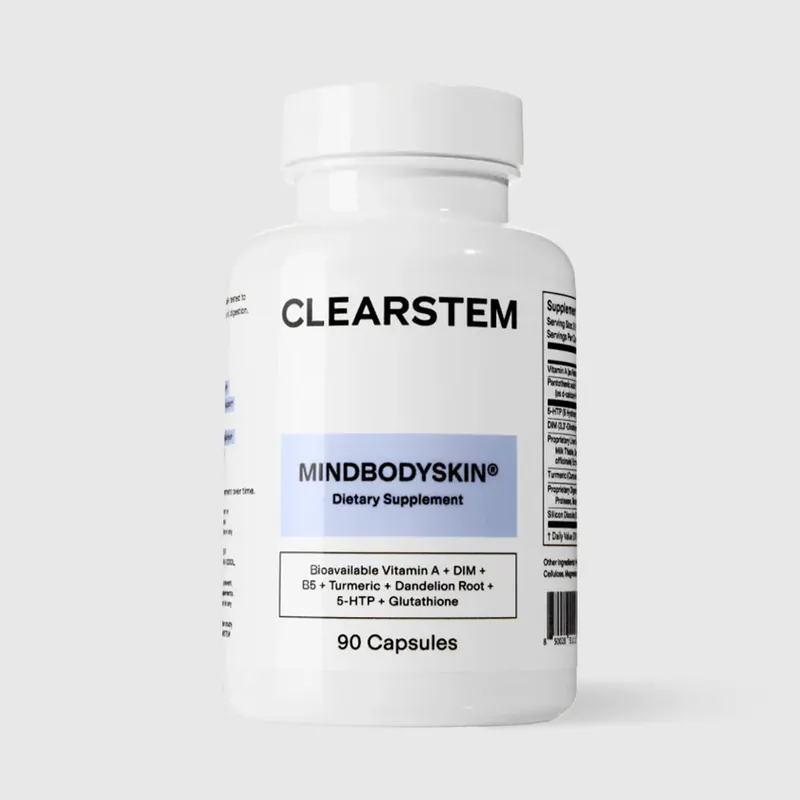 CLEARSTEM MINDBODYSKIN¨ Hormonal Acne Supplement
