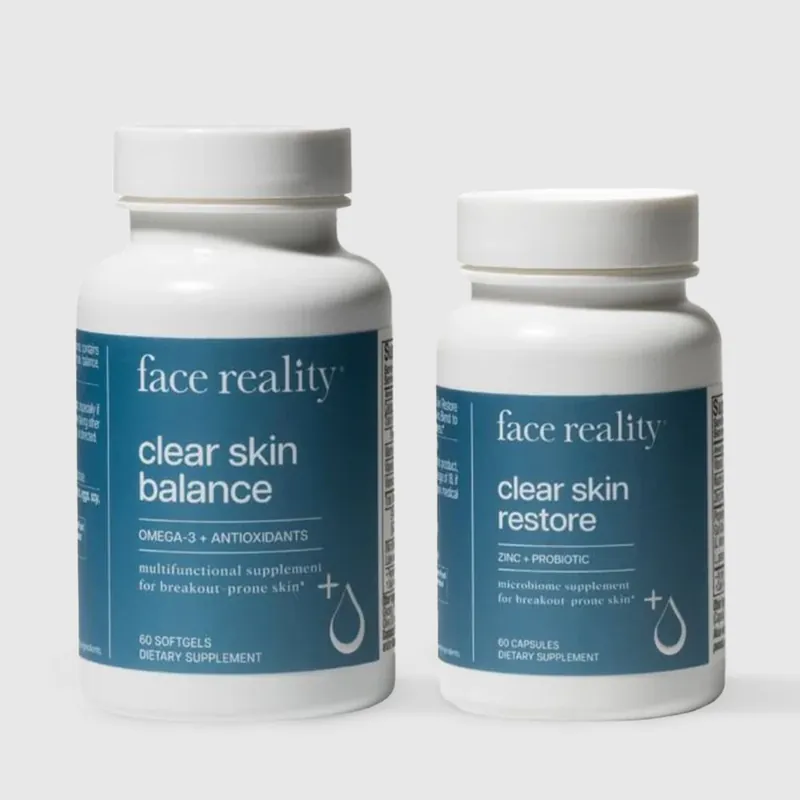 Face Reality Clear Skin Supplement Duo