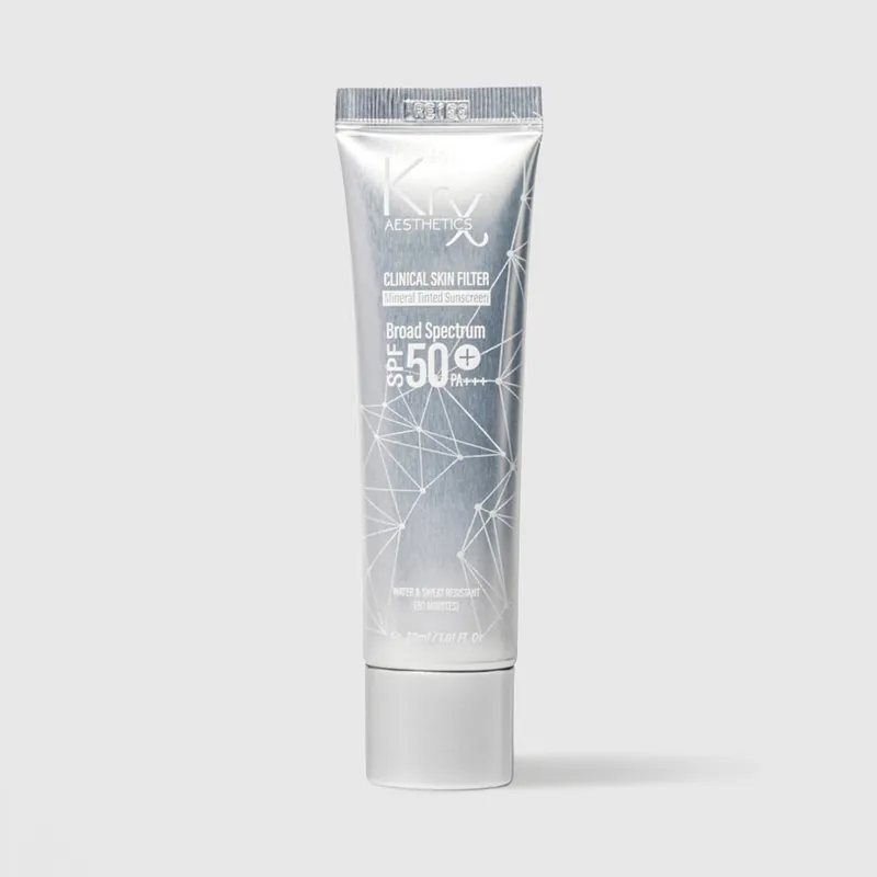 KrX Skin Filter Tinted Sunscreen SPF 50 PA+++ - KrX Aesthetics
