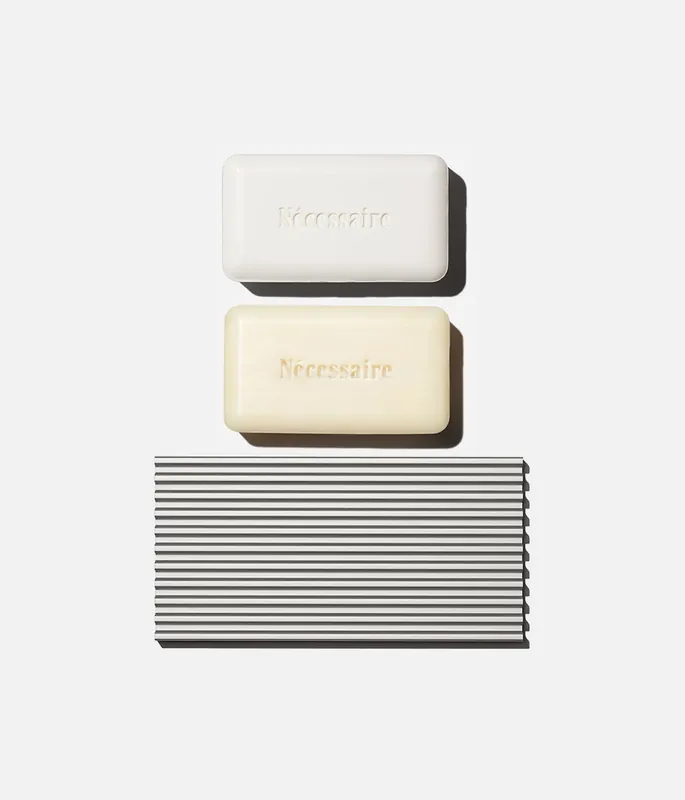 The Soap Bar Duo + The Soap Tray - Nécessaire