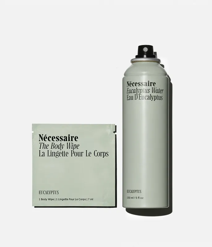 The Body Wipe + Eucalyptus Water - Nécessaire