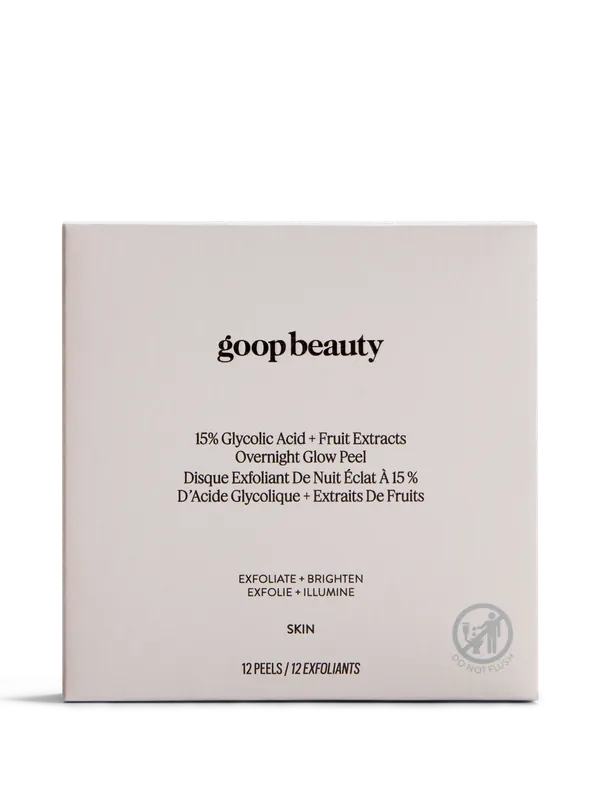 GOOPGLOW 15% Glycolic Acid Overnight Glow Peel - GOOP BEAUTY