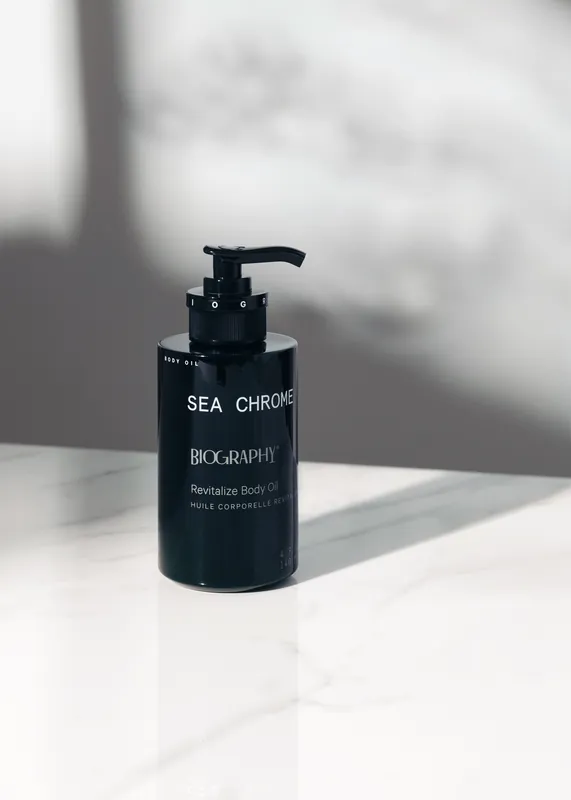 Sea Chrome Body Oil - BIOGRAPHY