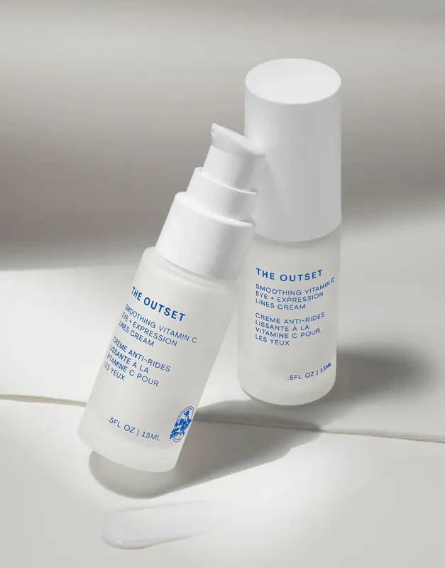 Smoothing Vitamin C Eye + Expression Lines Cream - THE OUTSET