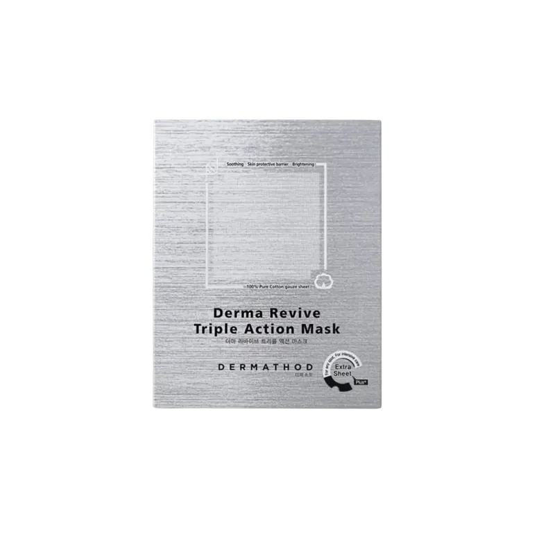 Box of 8 Dermathod Derma Revive triple Action Masks - North County Skin Solutions