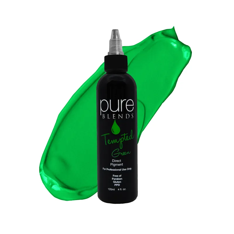 Tempted Green Direct Pigment - Pure Blends